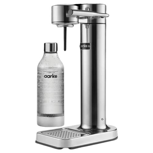 Aarke Trinkwassersprudler mit separater Glasflasche